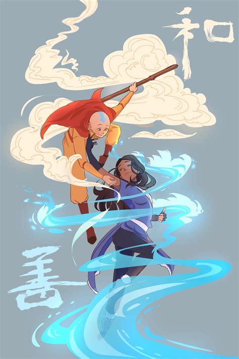 Aang And Katara Fan Art | Sante Blog