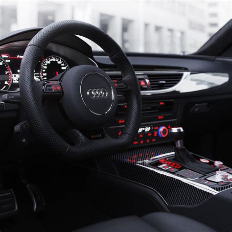 Audi RS6 interior on Behance