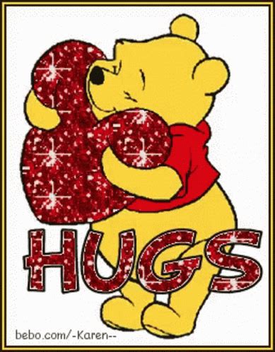 Sending Big Hugs Pooh GIF - SendingBigHugs Pooh Hug - Discover & Share GIFs