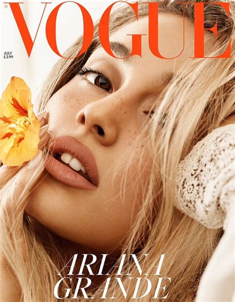 Ariana Grande | Vogue UK | 2018 Cover | Hairstyle