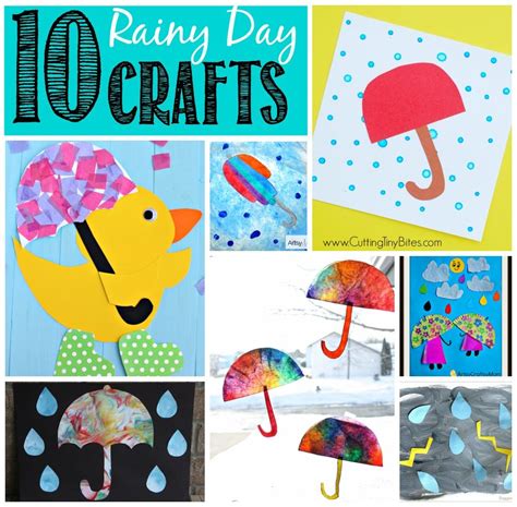 Teaching Mama: 10 Rainy Day Crafts. Pinned by SOS Inc. Resources ...