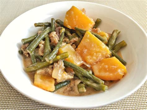 Ginataang Gulay: Filipino Dish: Vegetables in Coconut Milk: