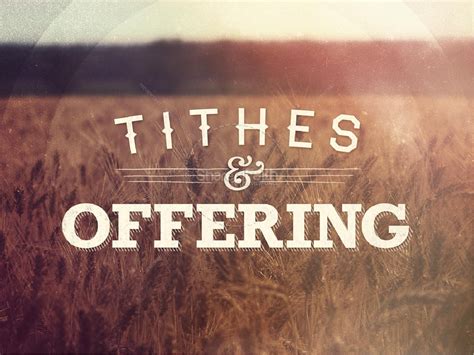 ShareFaith Media » Tithes and Offering Sermon PowerPoint for Church ...