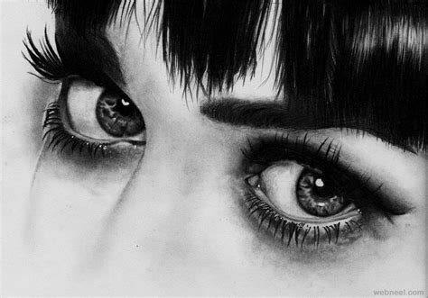 60 Beautiful and Realistic Pencil Drawings of Eyes