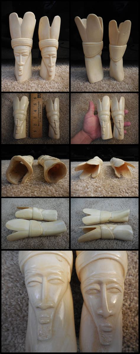 Carved Hippo Ivory Tusks by urbanarthermit on DeviantArt