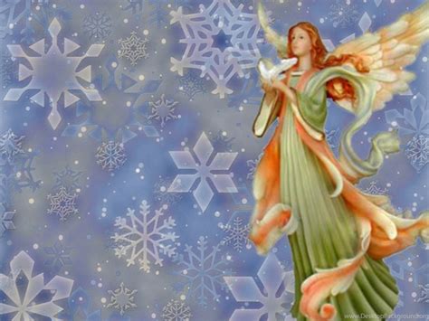 Christmas Angels Wallpapers Desktop Background