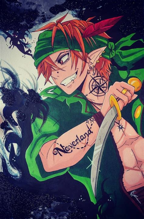 Peter Pan Anime Fan Art