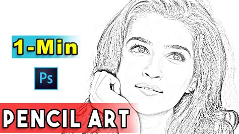 How to Convert Image into Pencil Sketch in Photoshop CC