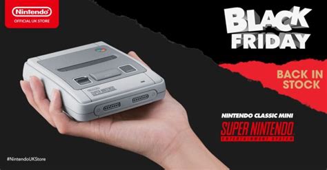 SNES Mini back in stock on the Nintendo UK store