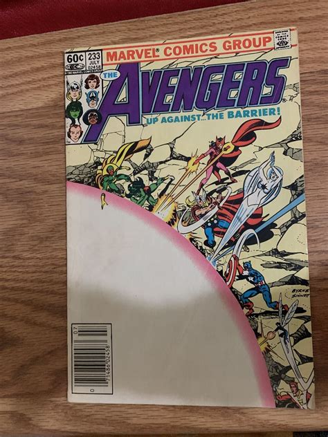 Avengers #233 Direct (Marvel Comics 1983) Starfox, She-Hulk, Thor ...