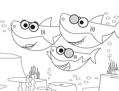 The Best Printable Shark Coloring Pages | 101 Coloring