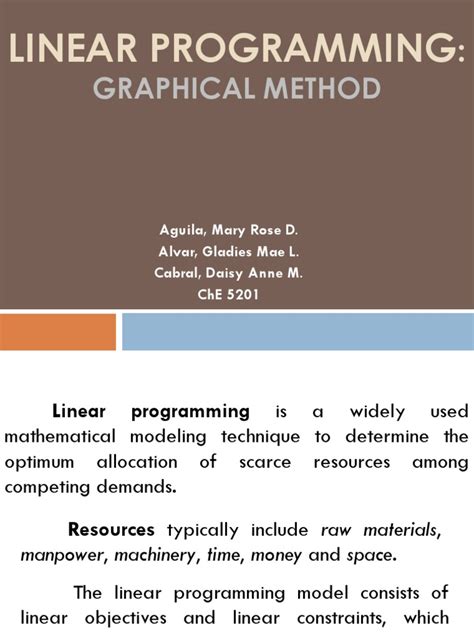 343785670-Linear-programming-Graphical-Method.ppt | Linear Programming ...