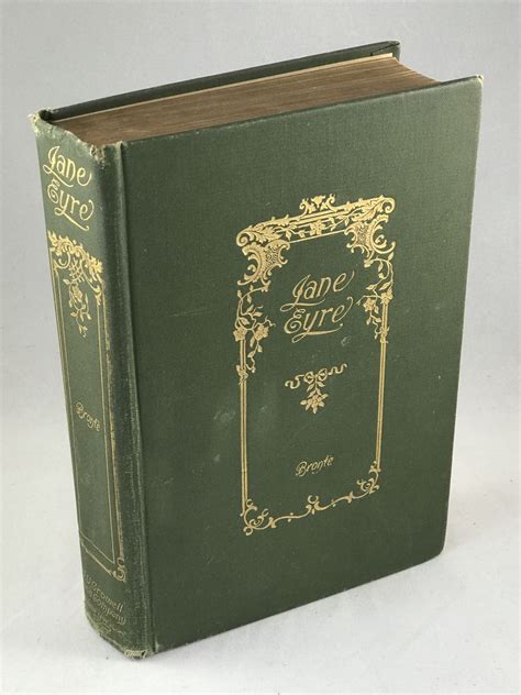 Jane Eyre Vintage Book Cover