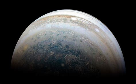 NASA Juno Spacecraft Image of Jupiter From 13th Close Flyby