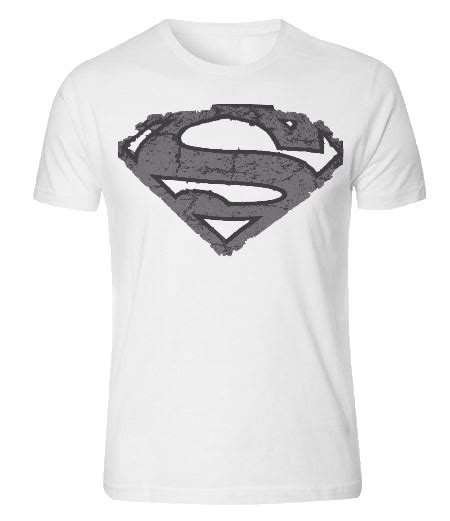 Superman logo T-shirt for Men in White @ Rs 279/- (Special Offers ...