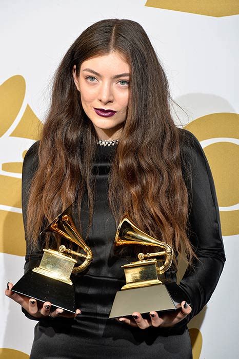 Lorde with her Grammy awards, 2014 – New Zealand culture overseas – Te ...