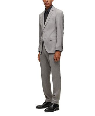 BOSS by Hugo Boss Men's Slim-Fit Stretch Suit - Macy's