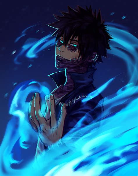 anaevilbanana: “My first Dabi fan art! instagram ” (Side Note: Thank y ...