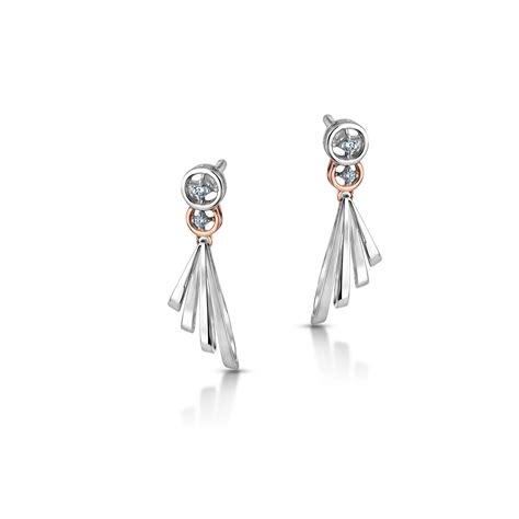 Buy Platinum Earring For Women | Latest Designes | Gandaram Jewellers