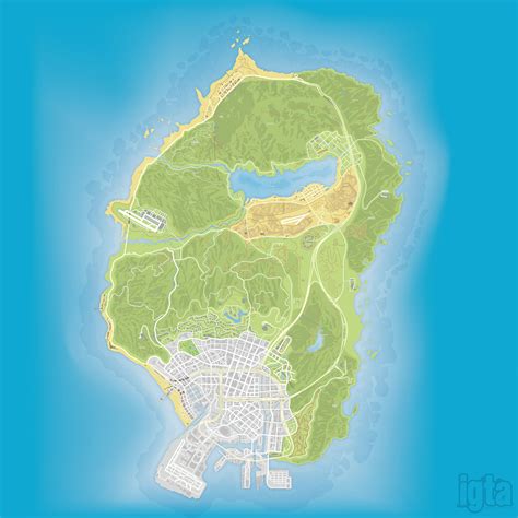 Gta V Map Comparison