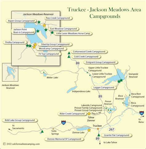 Donner Party Camp Map