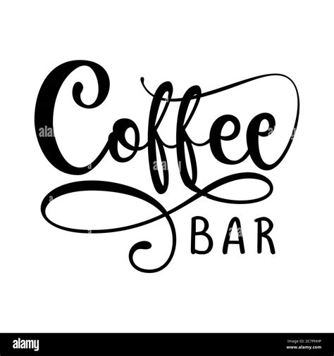 COFFEE bar logo - design for Bars, restaurants, coffe shops, flyers ...