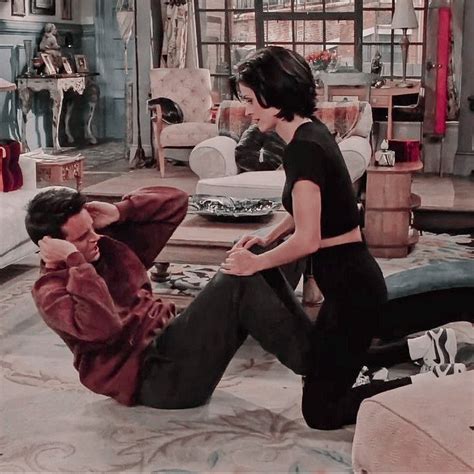 Chandler and Monica