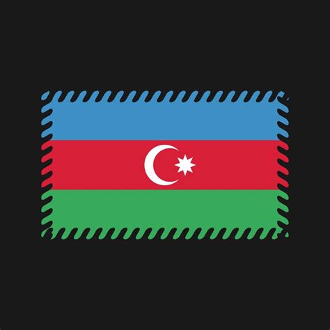 Azerbaijan Flag Vector. National Flag 9435931 Vector Art at Vecteezy