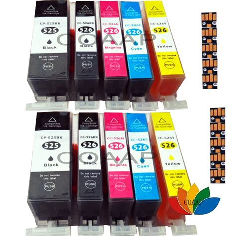 2 Sets of Compatible Printer Ink Cartridges for Canon Pixma MG6150 ...