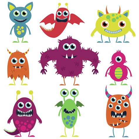 Cute Cartoon Monster - ClipArt Best