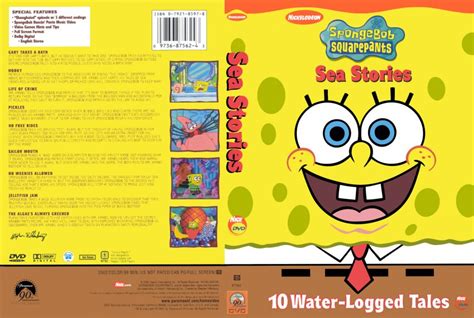 Spongebob Squarepants - Sea Stories - TV DVD Scanned Covers - 4Sponge ...