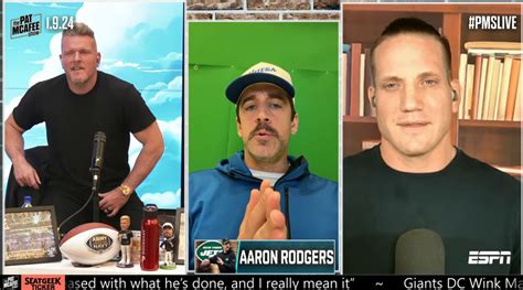 Aaron Rodgers has turned 'Pat McAfee Show' into $85M ESPN disaster