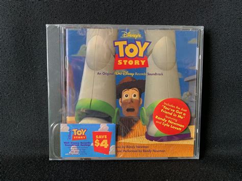 Sealed TOY STORY Original Soundtrack CD 1995 - Etsy