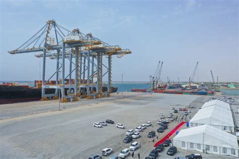 visiting the first phase of expansion & modernization of Berbera port