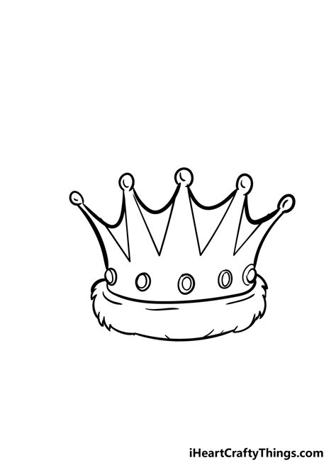 Crown Drawing - How To Draw A Crown Step By Step