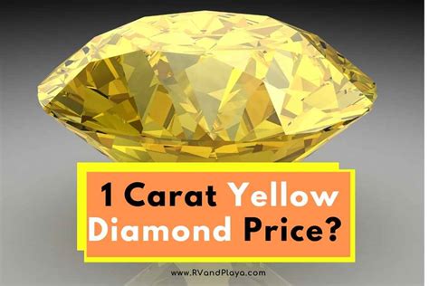 1 Carat Yellow Diamond Price (Buying Guide + Current Price Chart)