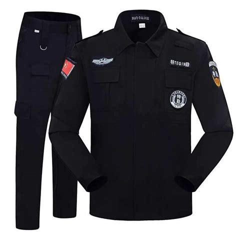 100% Cotton Police Patrol Uniform Cheap Security Guard Uniform for ...