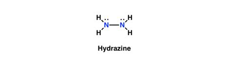 Lewis Structure For Hydrazine