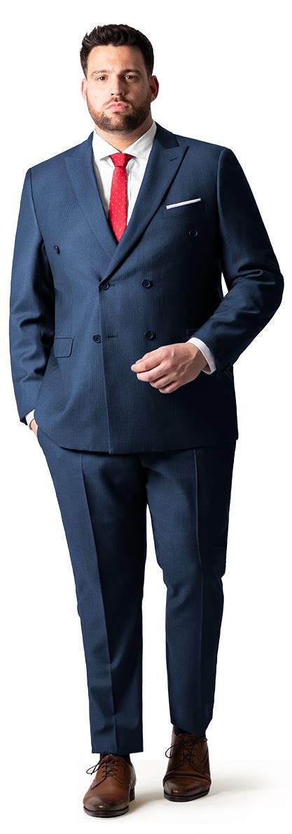 Big and Tall Suits | Made to Measure = All Sizes - Hockerty