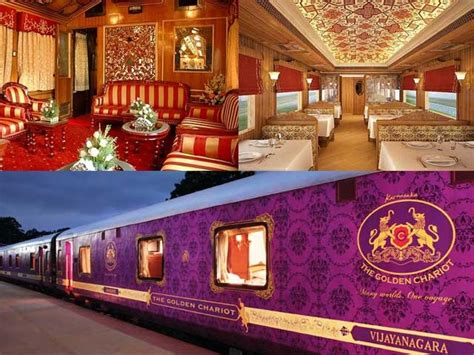 The Golden Chariot - Luxury train of south India