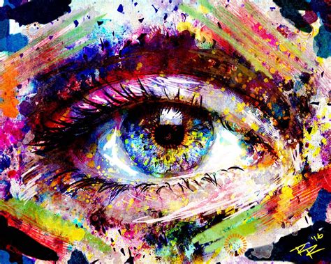 Eye Art Eye Art Print Eye painting