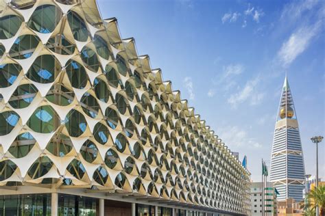 Modern Architecture in Riyadh Saudi Arabia King Fahd National Library ...