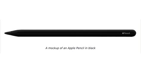 The third-generation Apple Pencil could be black | iThinkDifferent