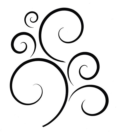 Swirl Stencils - ClipArt Best