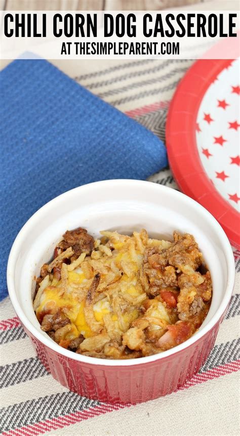 Chili Corn Dog Casserole Recipe is an Easy Way to Celebrate TexFest ...