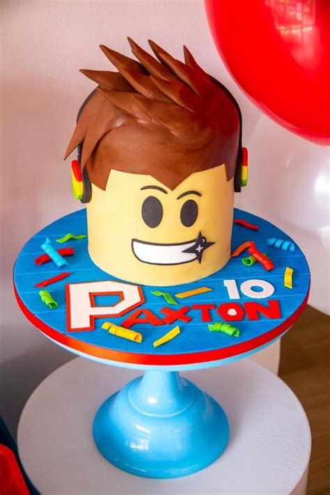 Roblox Birthday Party | Kara's Party Ideas | Melhores bolos de ...