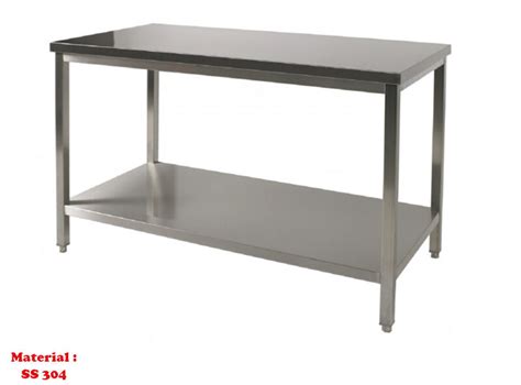 Heavy Duty Stainless Steel Work Table - Tasawuk