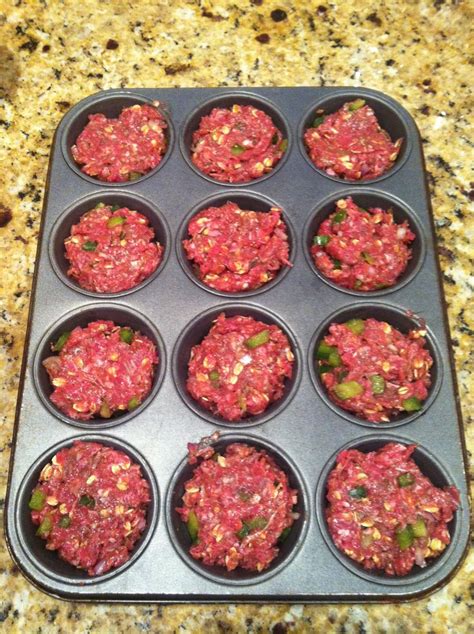 MINI MEATLOAF MUFFIN PAN