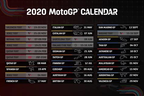 Motogp Calendar