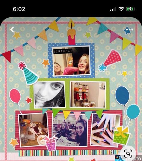 Pin by Jenny Cronin on Birthday Layouts | Birthday scrapbook layouts ...